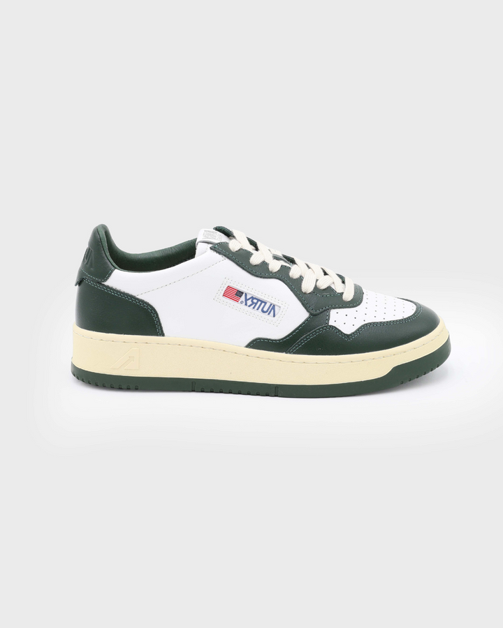 SNEAKER MEDALIST LOW BIANCA E VERDE SCURO