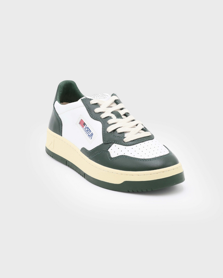 SNEAKER MEDALIST LOW BIANCA E VERDE SCURO