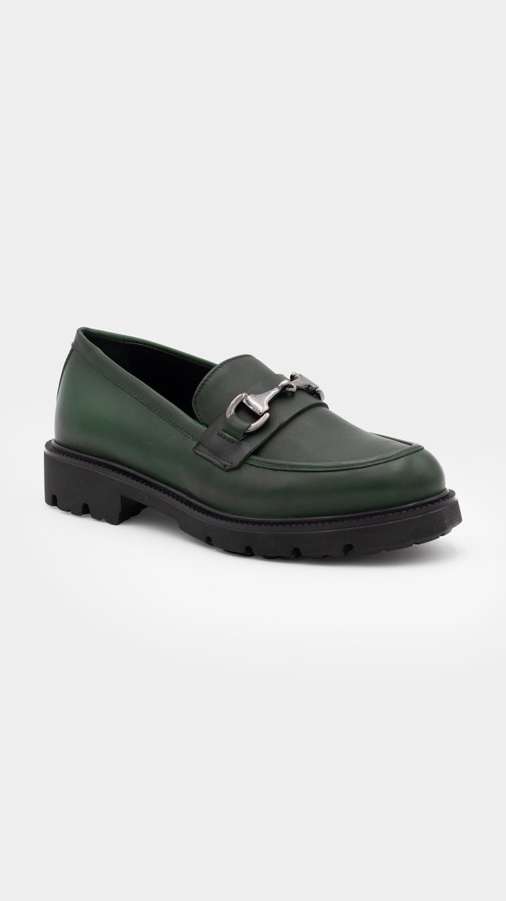 MOCASSINO VERDE LUX