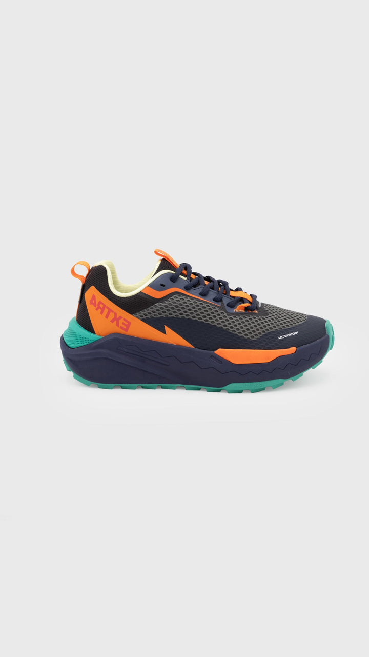 SNEAKER BLU/ARANCIO CON GORE-TEX
