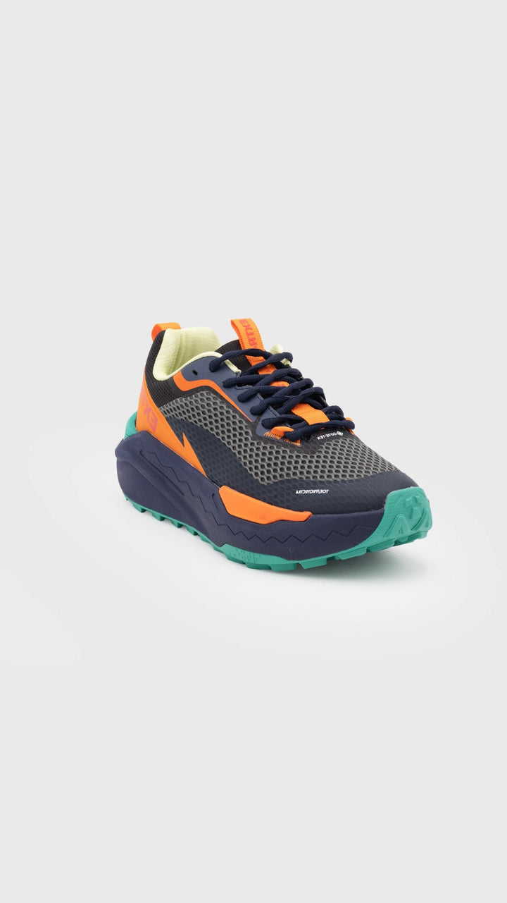 SNEAKER BLU/ARANCIO CON GORE-TEX