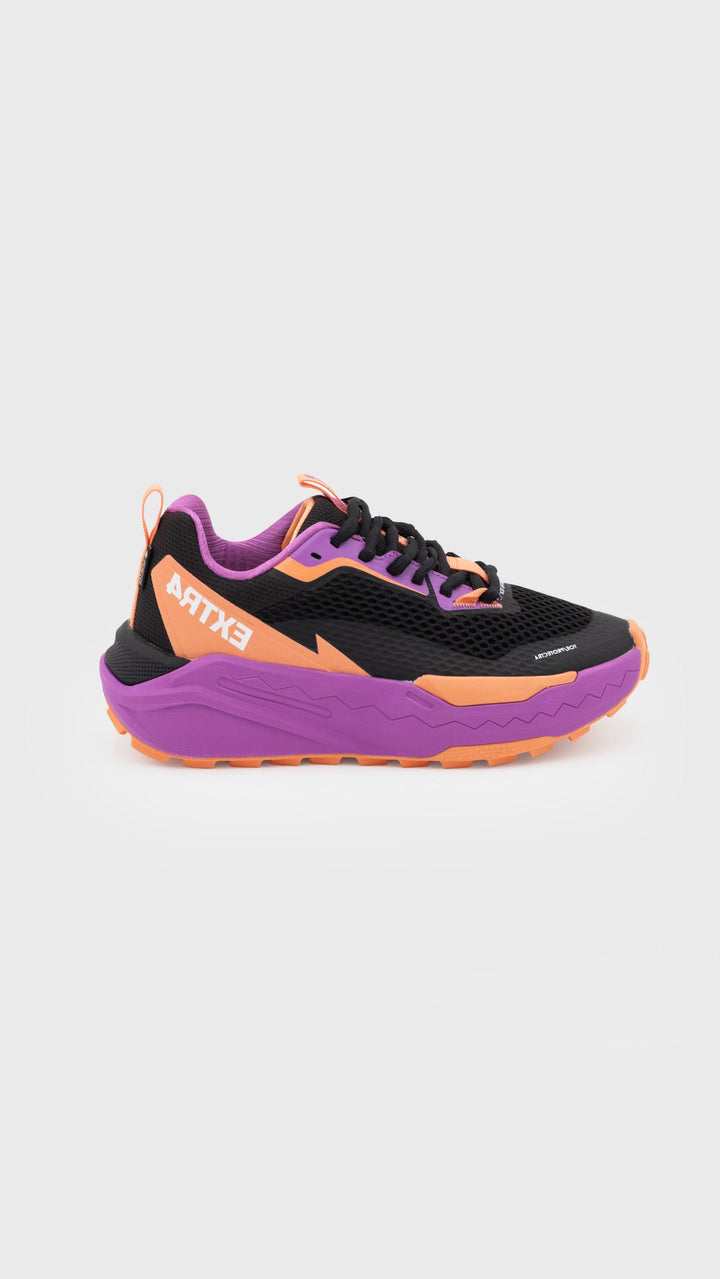 SNEAKER NERO/ARANCIO CON GORE-TEX