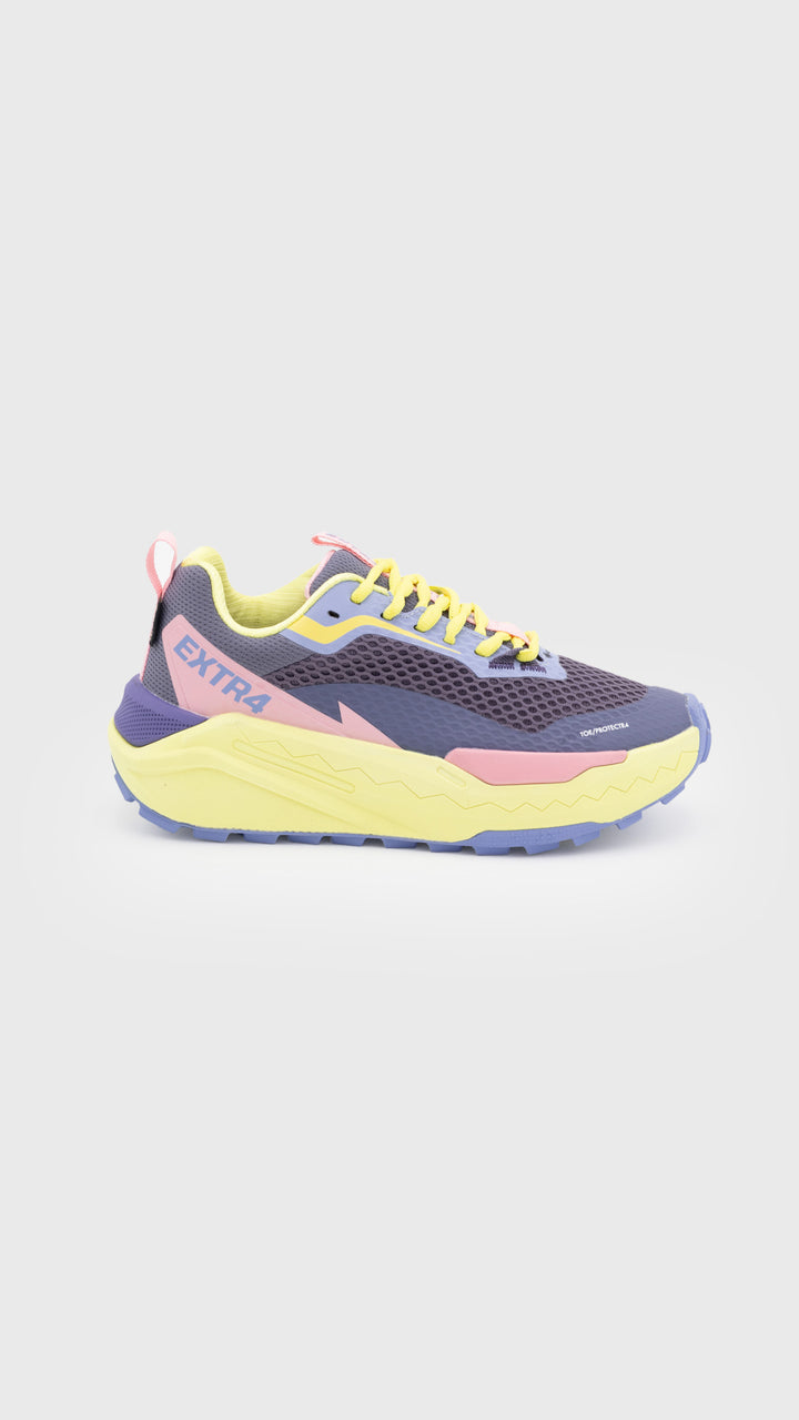 SNEAKER GIALLO/LILLA CON GORE-TEX