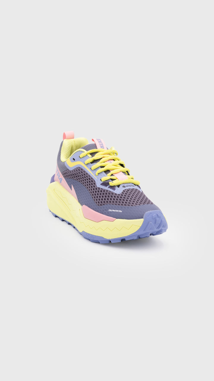 SNEAKER GIALLO/LILLA CON GORE-TEX