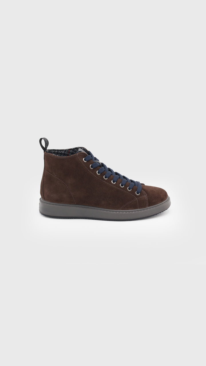 SNEAKER ALTA IGI&CO MARRONE