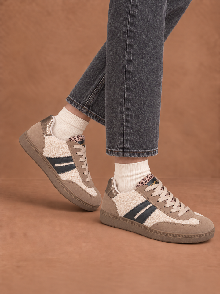 IGI&CO 2165533 Sneakers da donna beige con lacci