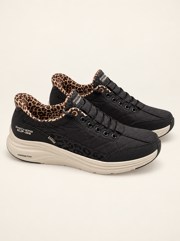 SKECHERS 150419 BLK slip-ins contour foam