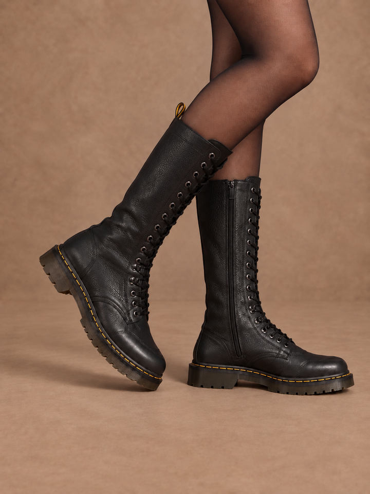 DR. MARTENS STIVALI- Stivali al ginocchio 1B60 Bex in pelle Pisa