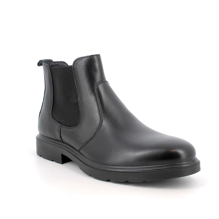 IGI & CO Stivaletti beatles da uomo nero con elastico 2105100