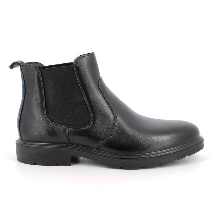 IGI & CO Stivaletti beatles da uomo nero con elastico 2105100