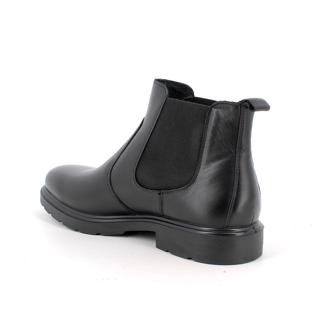IGI & CO Stivaletti beatles da uomo nero con elastico 2105100