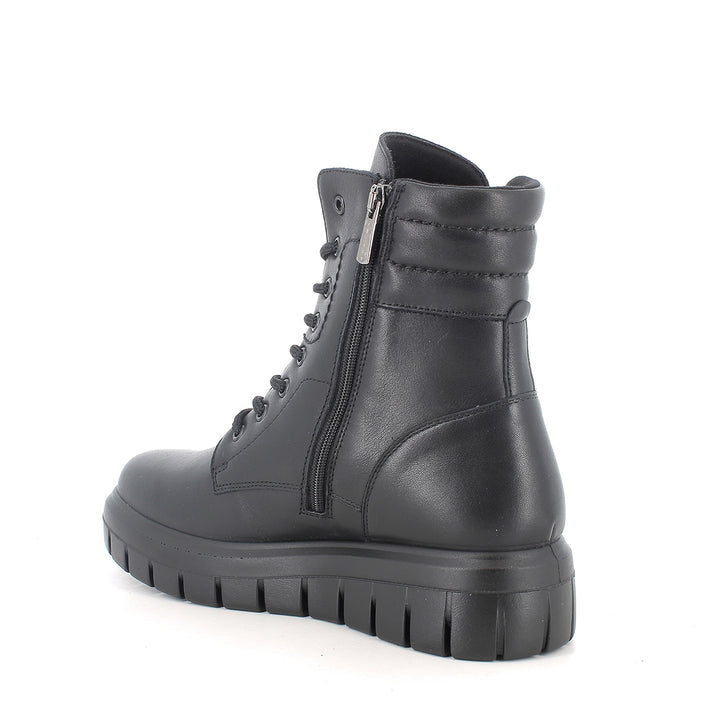IGI & CO Anfibi da donna nero con zip 2149100
