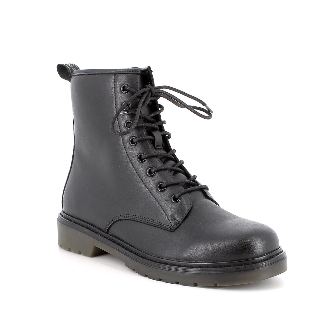 IGI & CO Anfibi da donna nero con zip 2189400