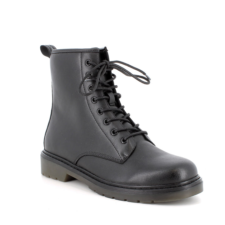 IGI & CO Anfibi da donna nero con zip 2189400