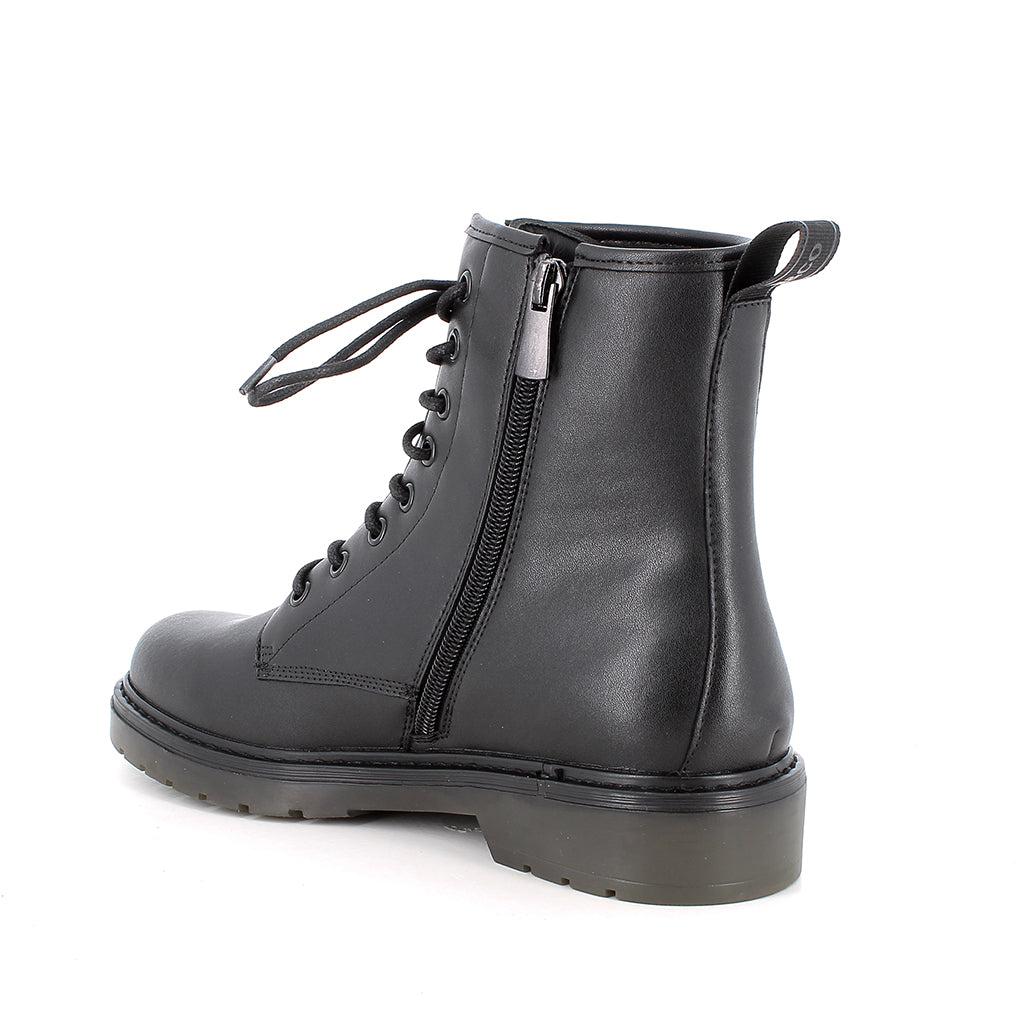 IGI & CO Anfibi da donna nero con zip 2189400