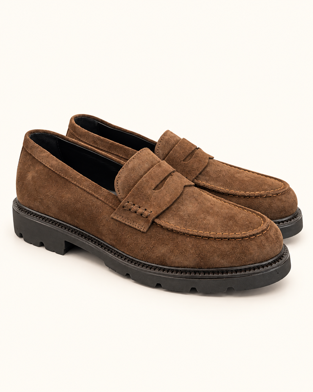 LUX MOCASSINI DONNA IN PELLE SCAMOSCIATA