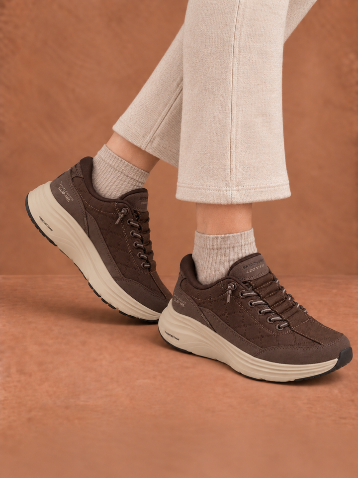 SKECHERS 150507 Skechers Slip-ins: Contour Foam - Cozy Fit Natural Ease