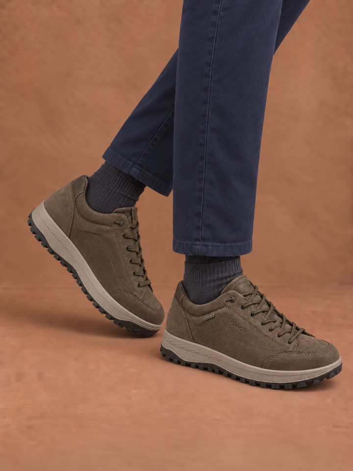 IGI&CO 2127222 Sneakers GORE-TEX® da uomo grigio con lacci