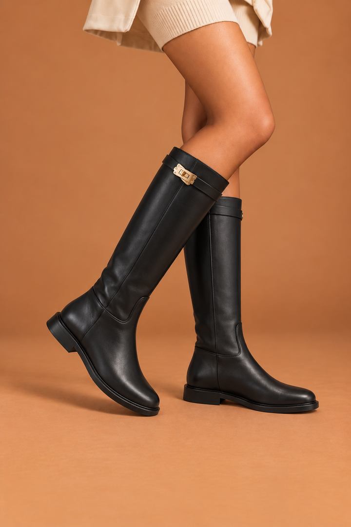 STIVALE DONNA CON FONDO GOMMA 5537-321