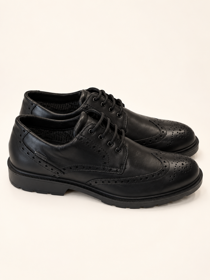 IGI&CO 2108000 Stringate GORE-TEX® da uomo nero con lacci