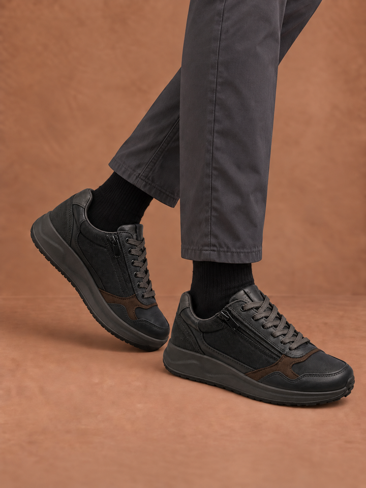 IGI&CO 2138300 Sneakers da uomo blu con zip