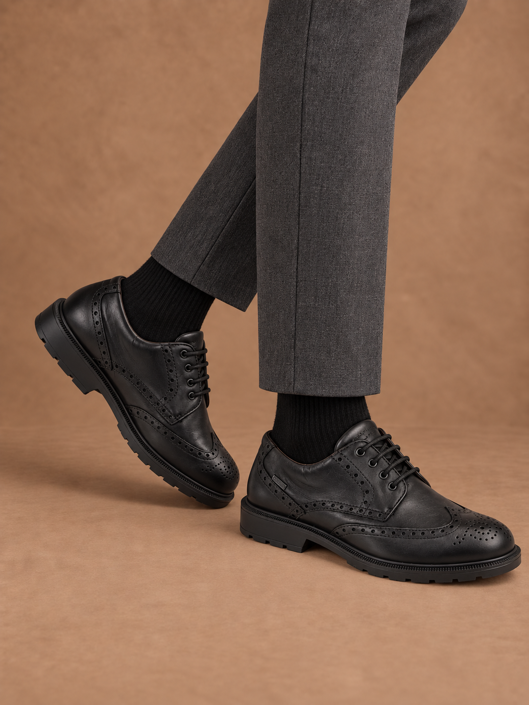 IGI&CO 2108000 Stringate GORE-TEX® da uomo nero con lacci