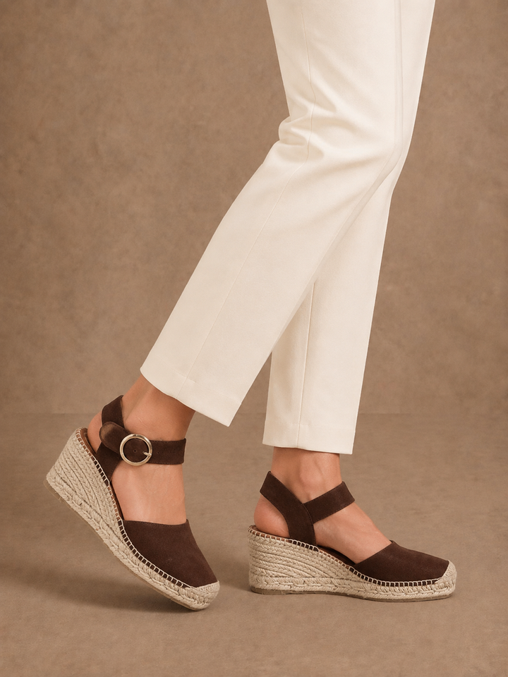 ESPADRILLAS CON ZEPPA E FIBBIA