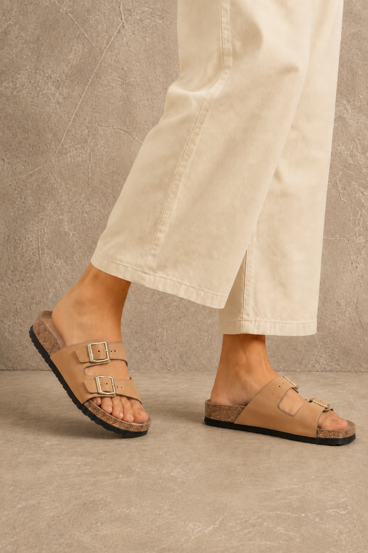 BIRKENSTOCK ARIZONA NATURAL LEATHER