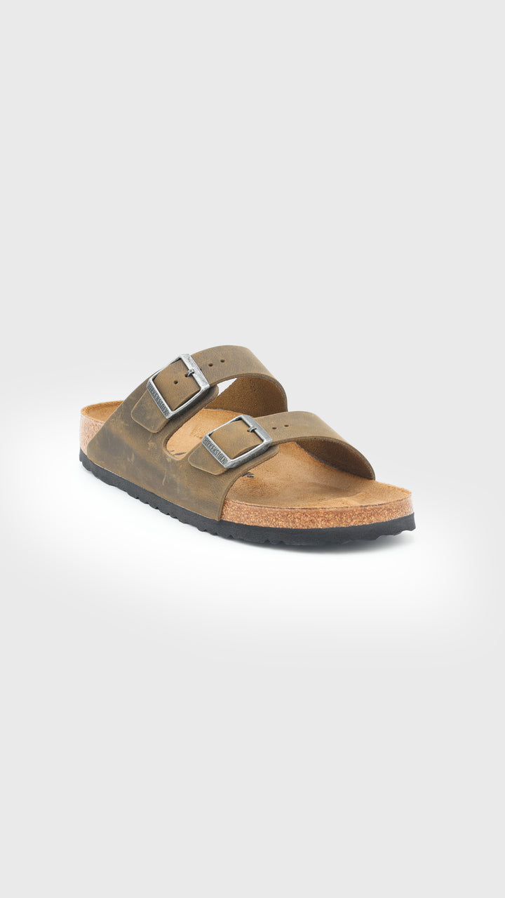 BIRKENSTOCK ARIZONA NATURAL LEATHER