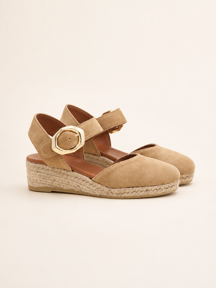ESPADRILLAS FIBBIA CON ZEPPA