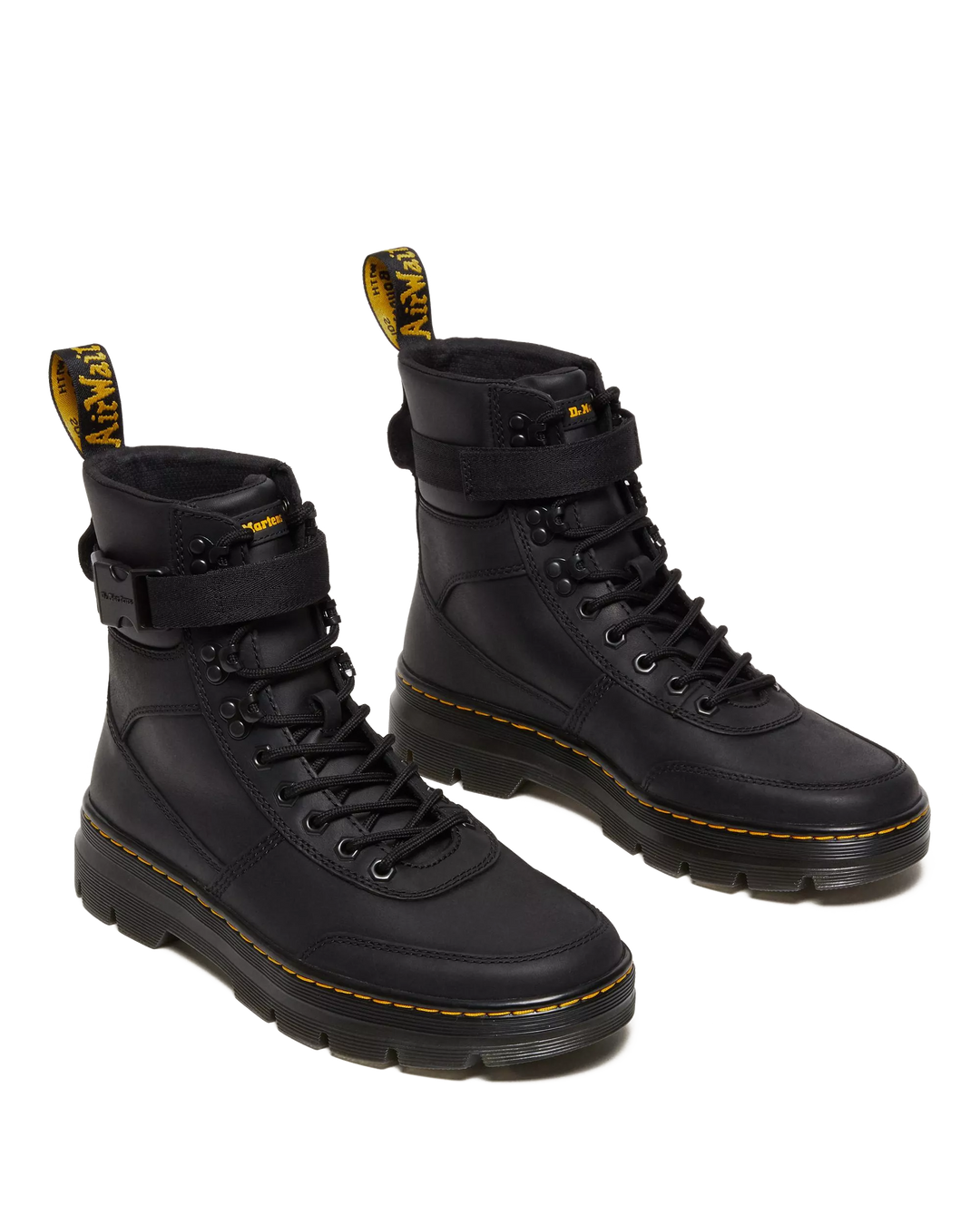 DR. MARTENS 27801001 Stivali Utility Combs Tech II in pelle Wyomi