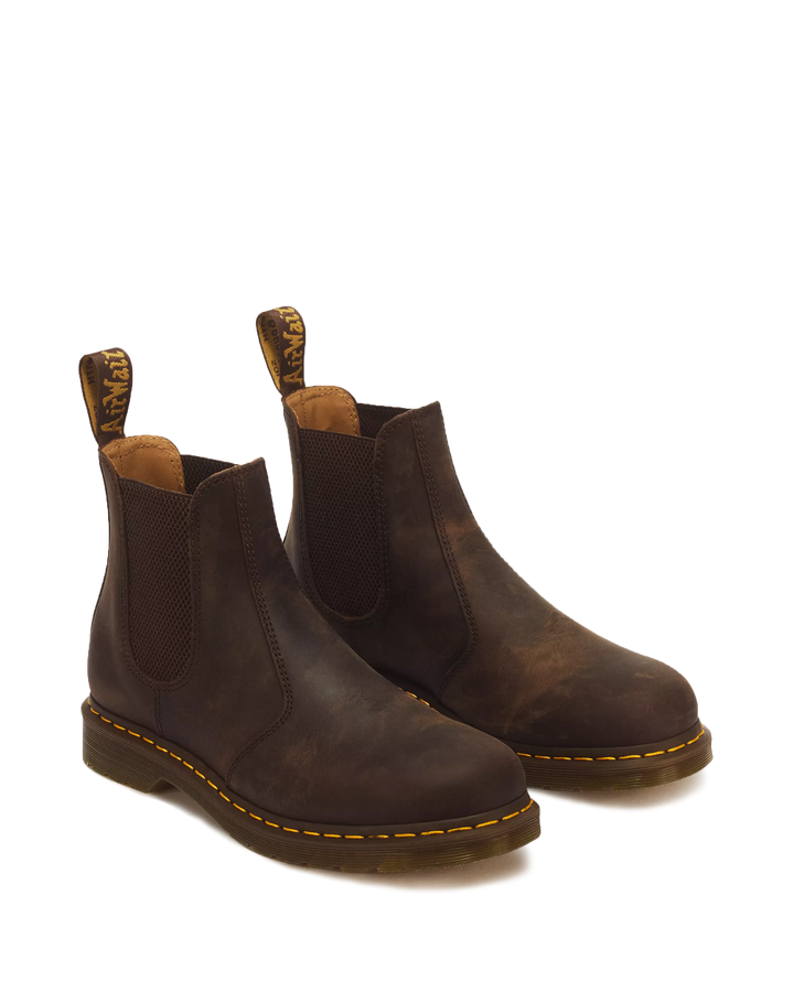 DR. MARTENS CHELSEA 27486201- Stivaletti Chelsea 2976 di pelle Crazy Horse