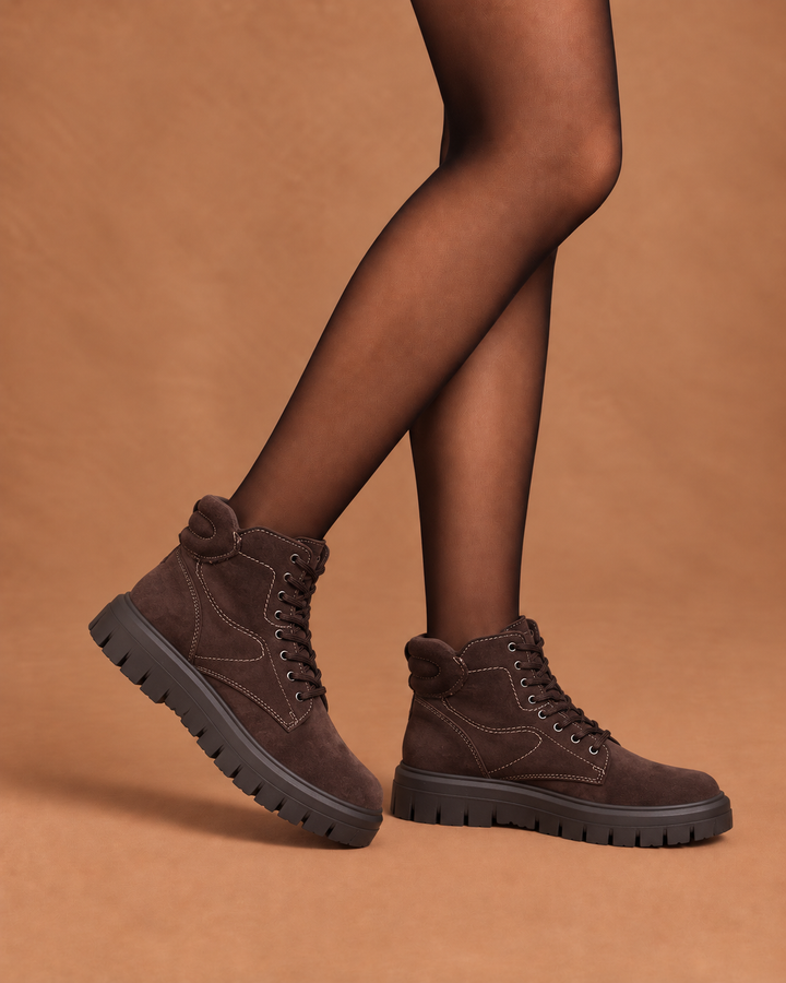 IGI & CO Anfibi da donna nero con zip 2149122
