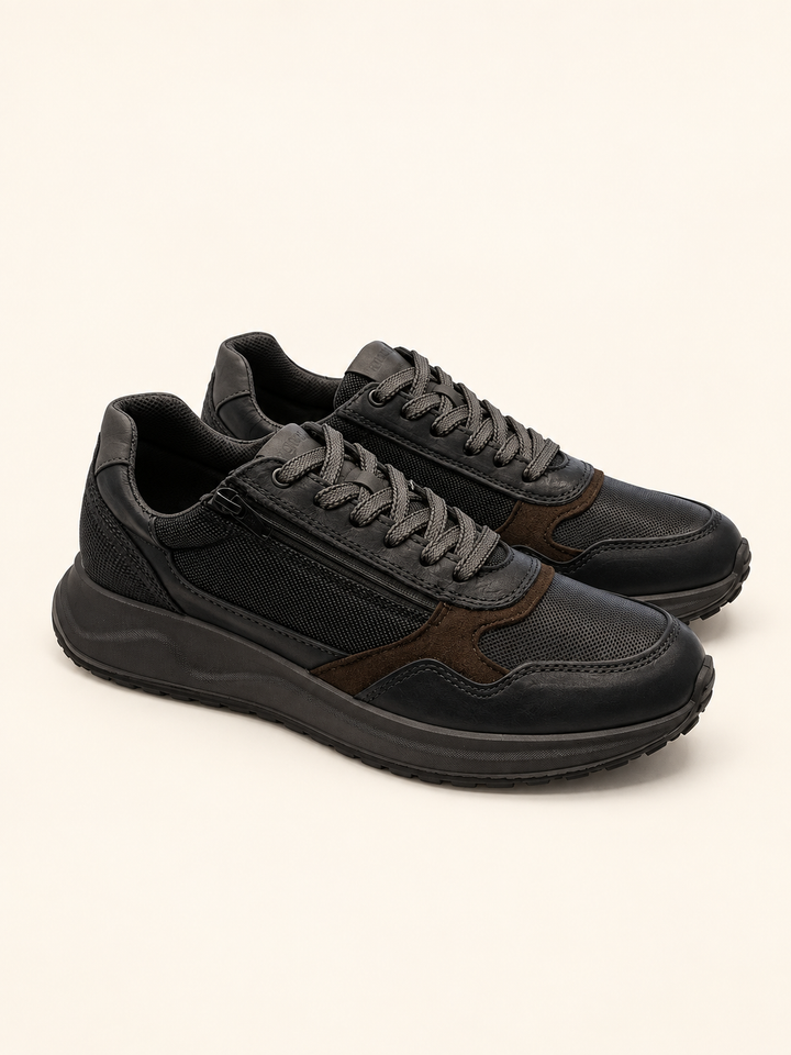 IGI&CO 2138300 Sneakers da uomo blu con zip