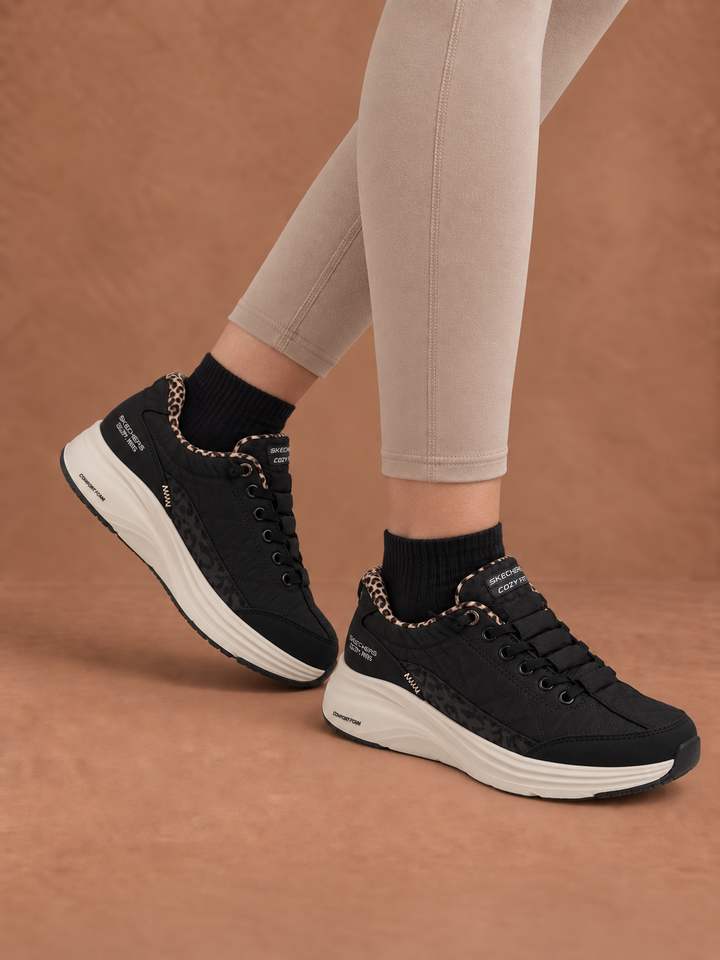 SKECHERS 150419 BLK slip-ins contour foam