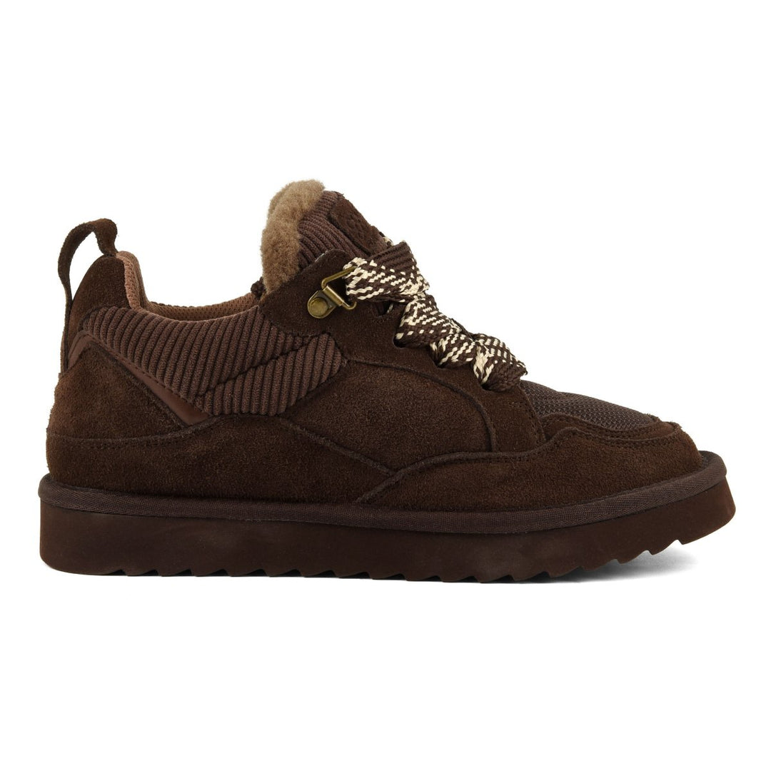 COLORS OF CALIFORNIA MIWO SNEAKER IN PELLE SCAMOSCIATA