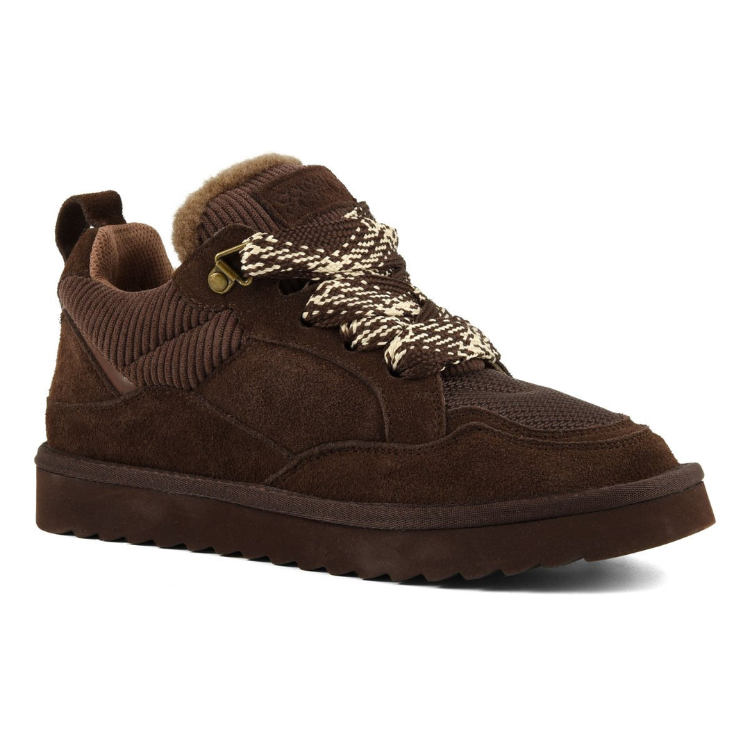COLORS OF CALIFORNIA MIWO SNEAKER IN PELLE SCAMOSCIATA