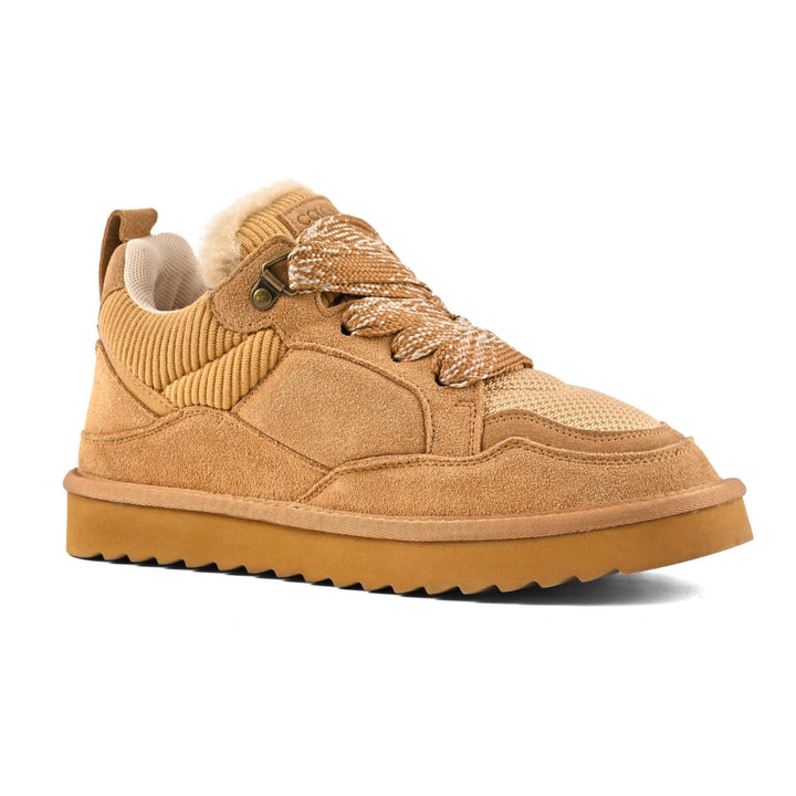 COLORS OF CALIFORNIA MIWO SNEAKER IN PELLE SCAMOSCIATA