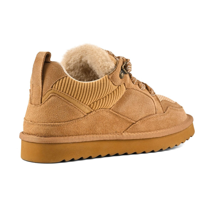 COLORS OF CALIFORNIA MIWO SNEAKER IN PELLE SCAMOSCIATA