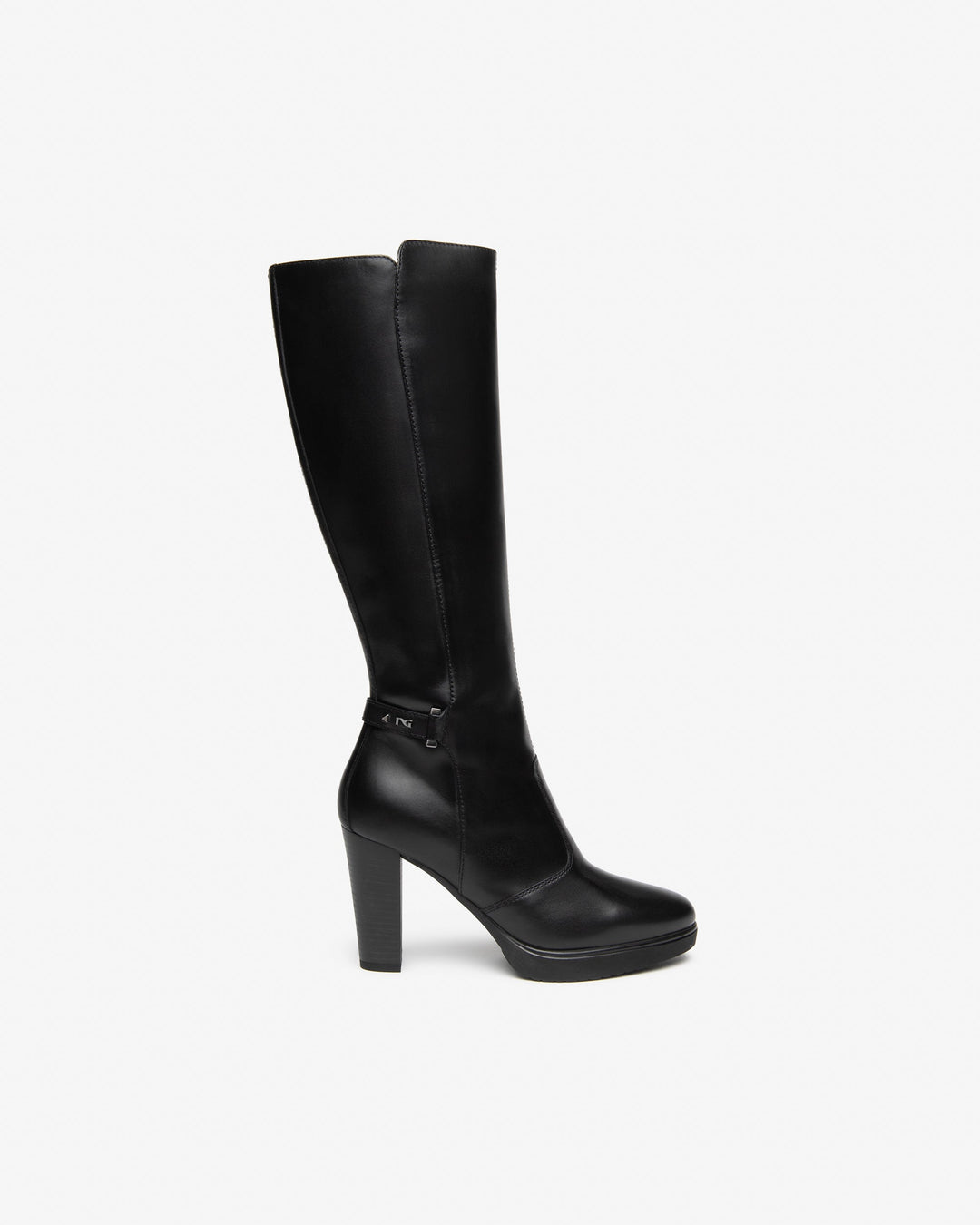NERO GIARDINI STIVALE DA DA DONNA IN PELLE I617950D