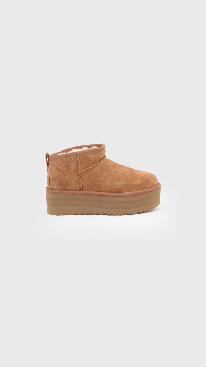 UGG ULTRA MINI PLATFORM CHESTNUT