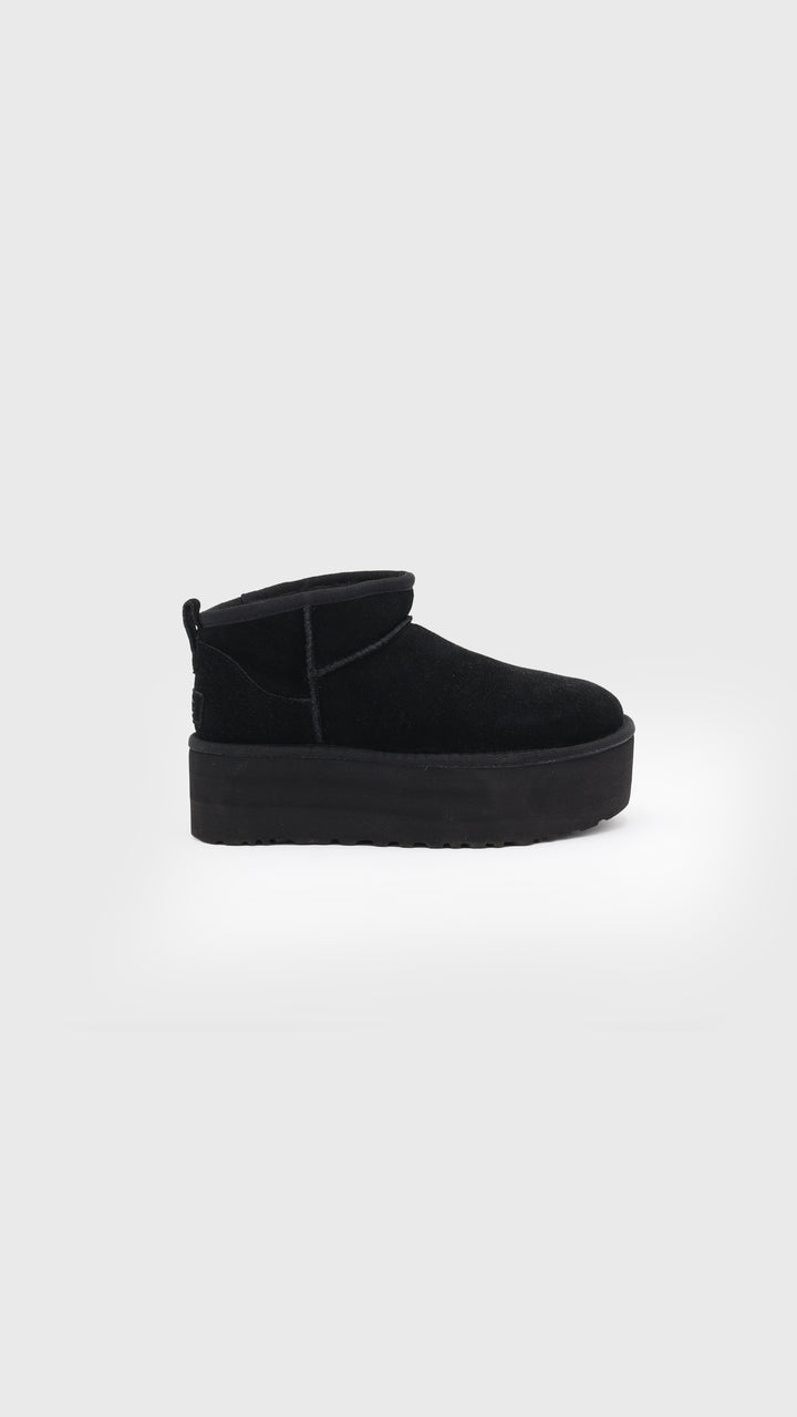 UGG ULTRA MINI PLATFORM NERO