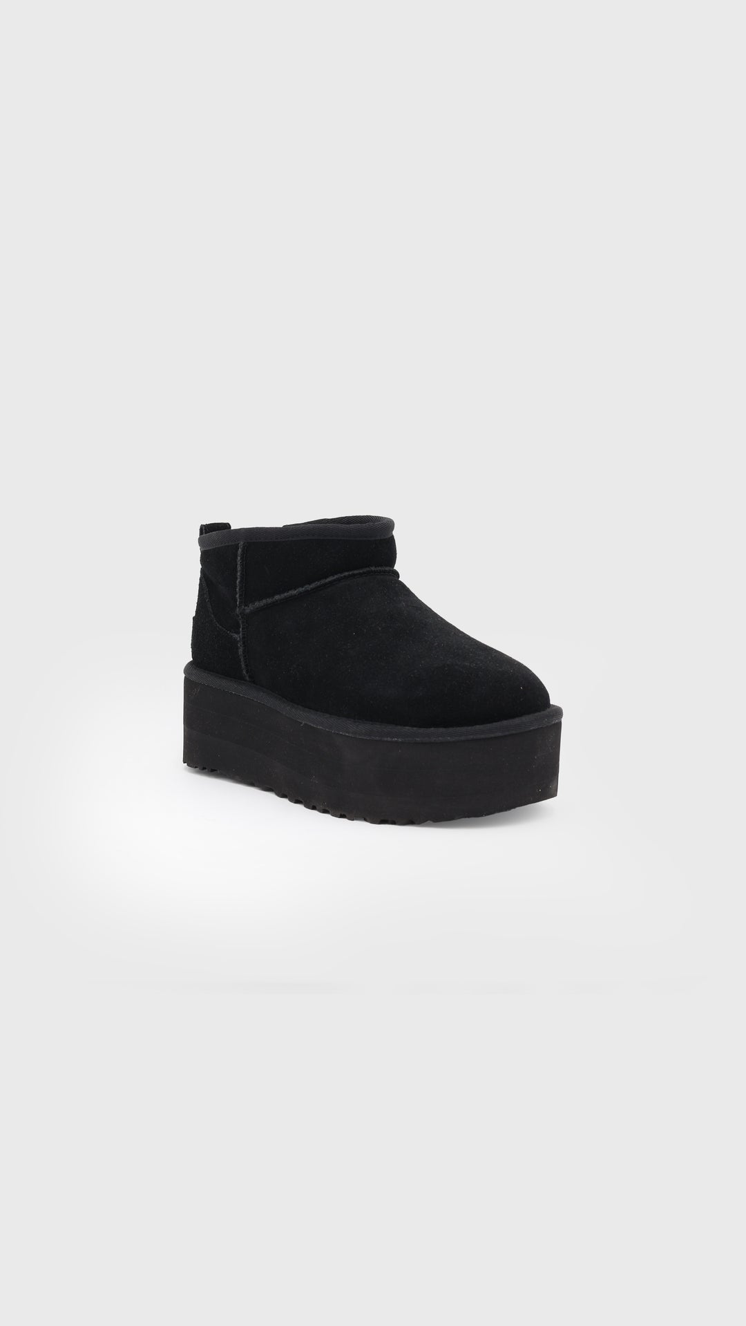 UGG ULTRA MINI PLATFORM NERO