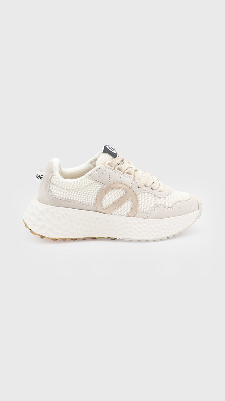 CARTER JOGGER W B BIANCO SPORCO/BIANCO