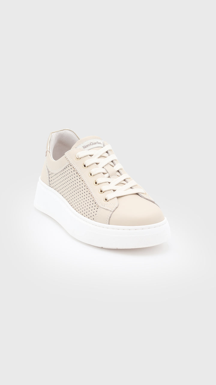 NERO GIARDINI LEATHER WHITE