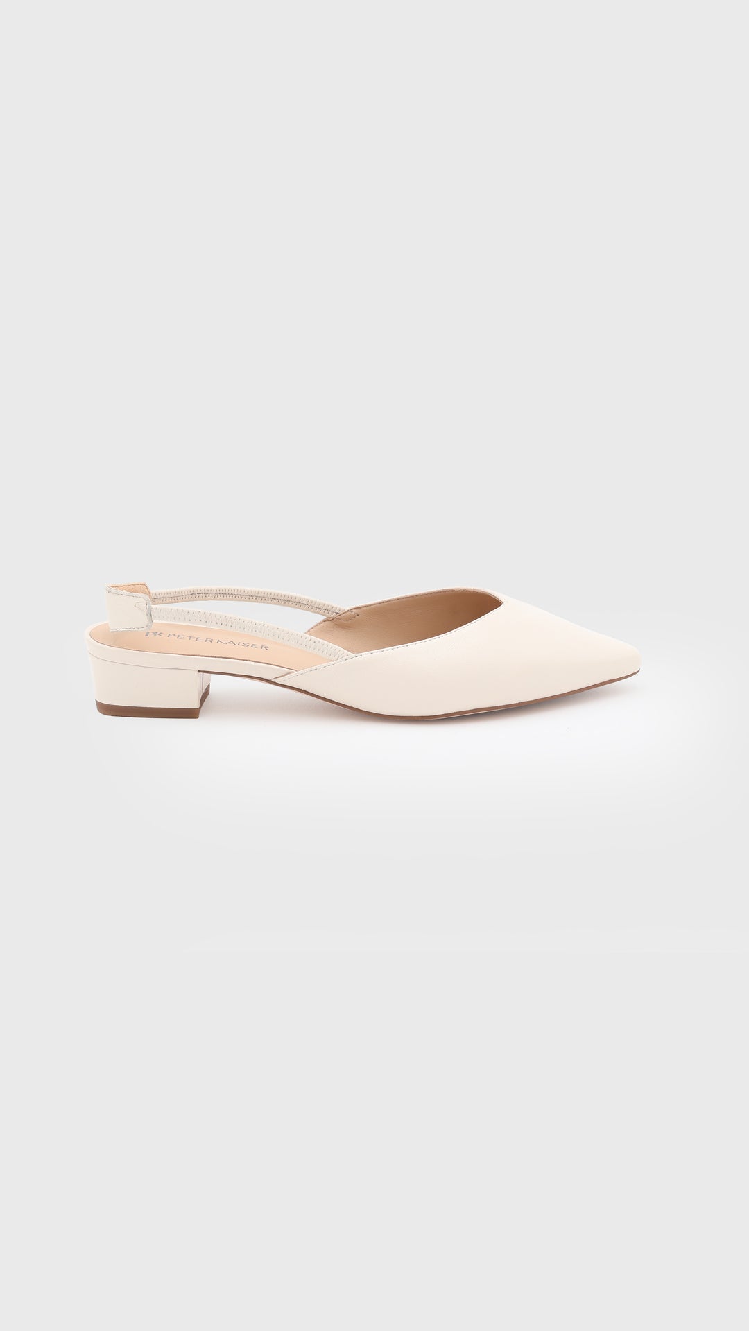 SLINGBACK MINIMAL OFFWHITE