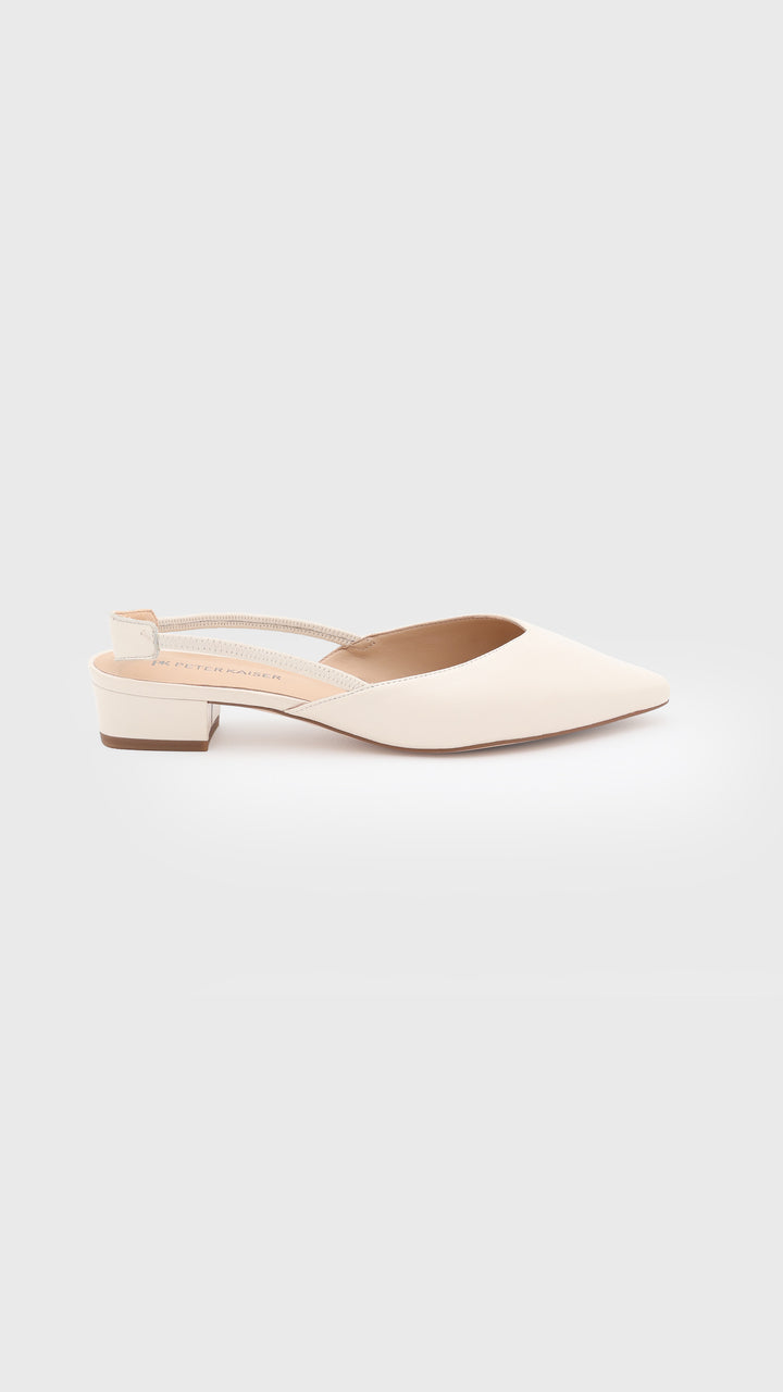 SLINGBACK MINIMAL OFFWHITE