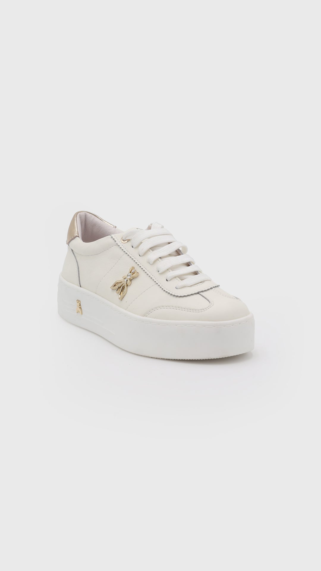PATRIZIA PEPE NAPPA BIANCA PLAT