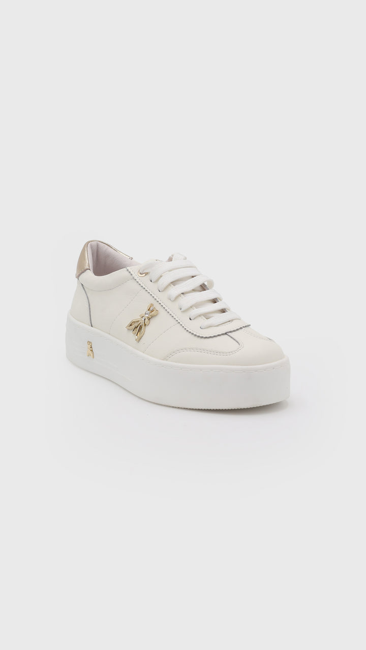 PATRIZIA PEPE NAPPA BIANCA PLAT