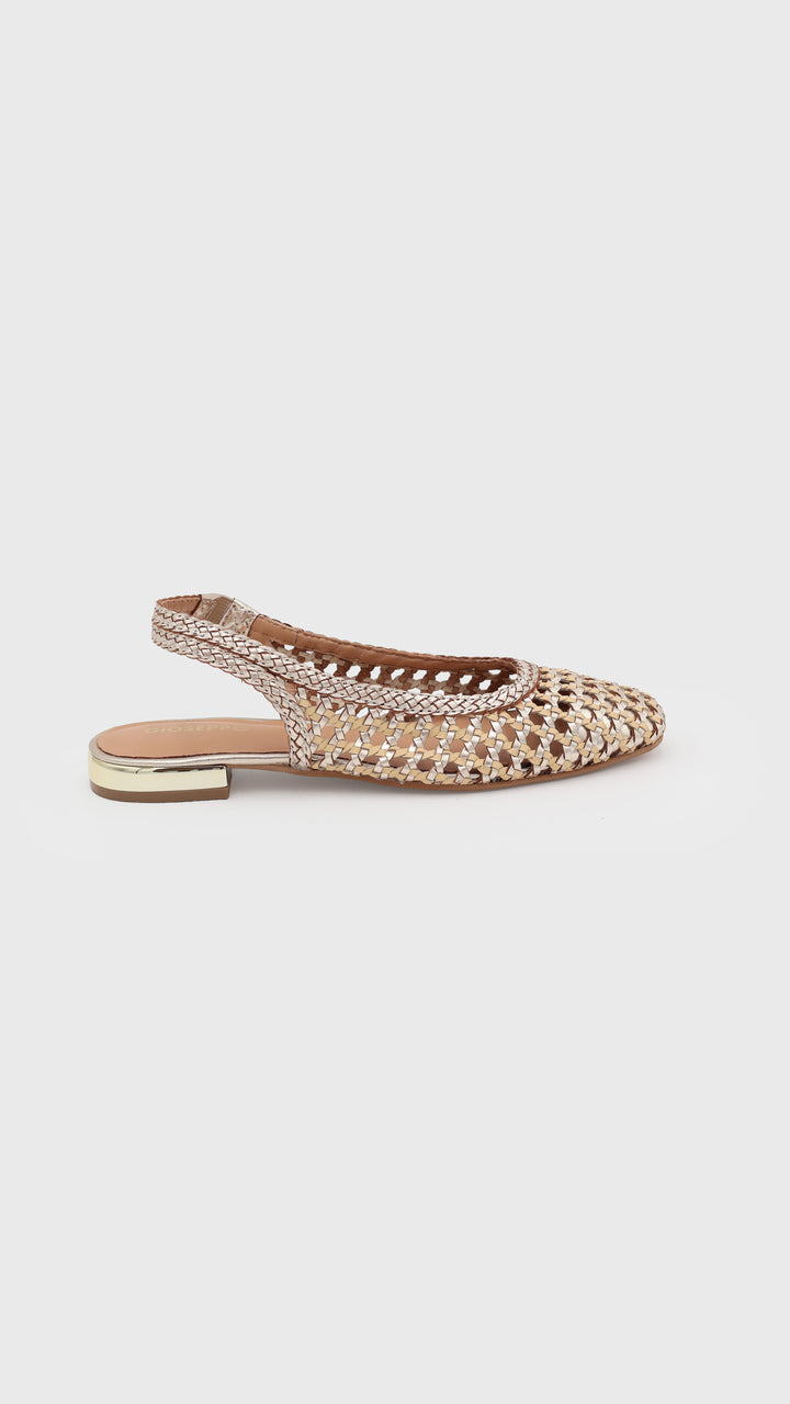 CHANEL PUNTA QUADRATA ORO